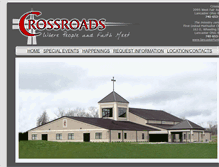 Tablet Screenshot of crossroadsevents.com